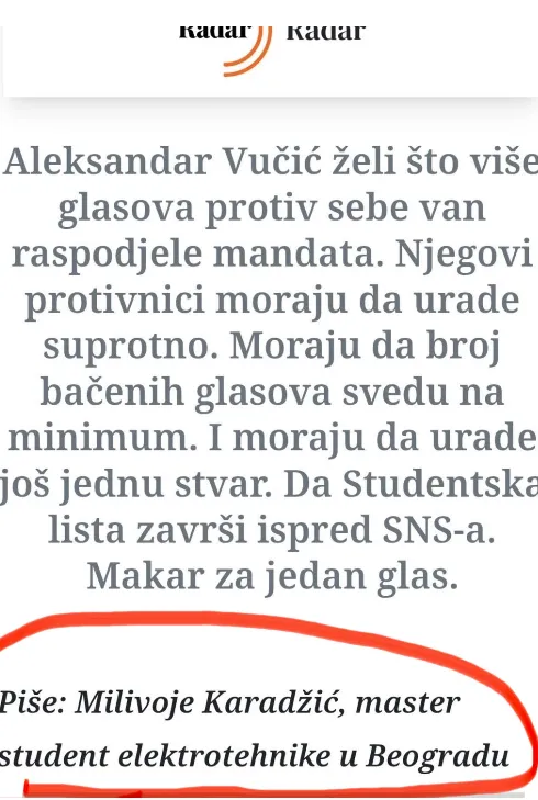 Karadžina matematika Karadžina matematika
