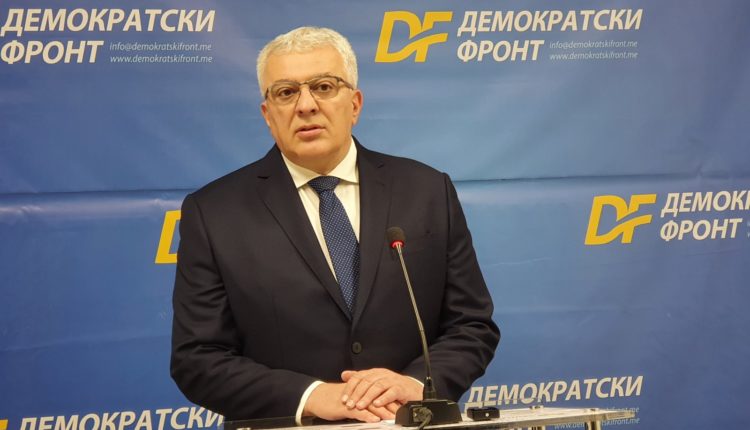 Мандић: Опасно је што је премијер Кривокапић честитао празник лажној држави Косово, народ није за то гласао!