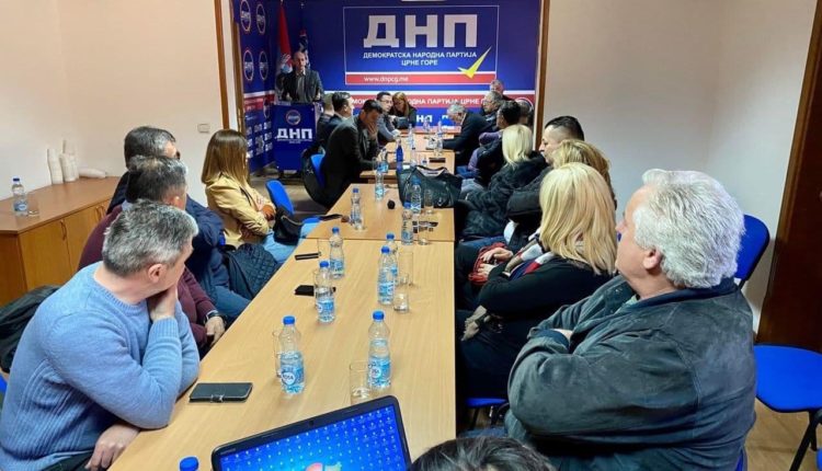 ДНП: Кривокапић да се врати принципима због којих је био први на листи коалиције За будућност Црне Горе