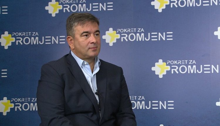 Медојевић: Покрет за промјене неће гласати ни за један закон, прије усвајања предлога тужилачких закона