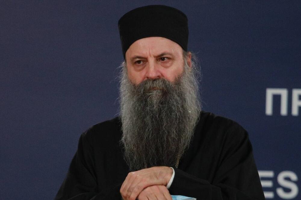 Патриjарх српски Порфириjе први Видовдан на Газиместану