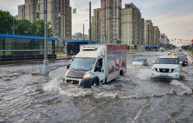 Невријеме направило хаос у Москви