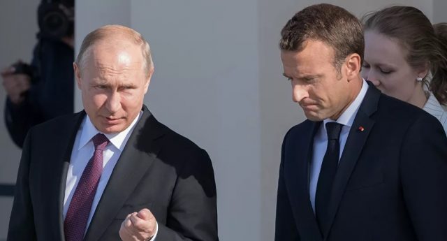Телефонски разговор Путина и Макрона: На дневном реду ЕУ, Украјина, Карабах, Либија