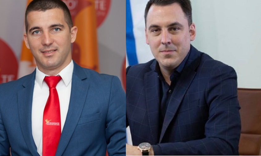 ДФ: АЛЕКСА БЈЕЖИ ОД КАМЕРА КАД СЕ САСТАЈЕ СА ПАРЛАМЕНТАРНОМ ВЕЋИНОМ, А ГУРА СЕ У КАДАР СА ИВАНОМ ВУКОВИЋЕМ