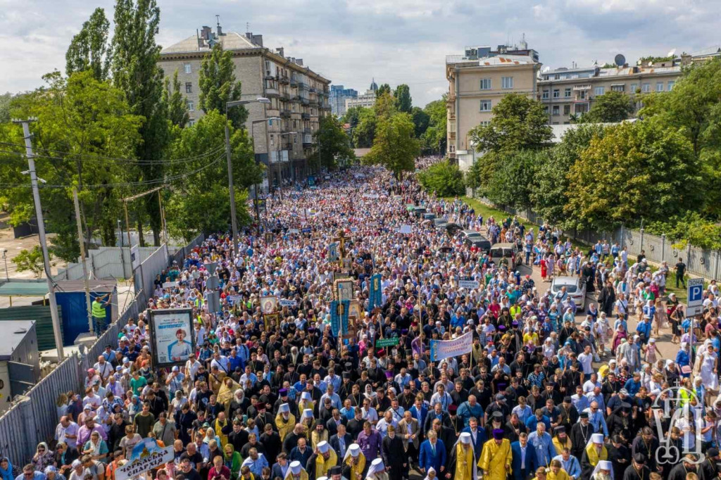 На литији поводом крштења Кијевске Русије 350.000 вјерника