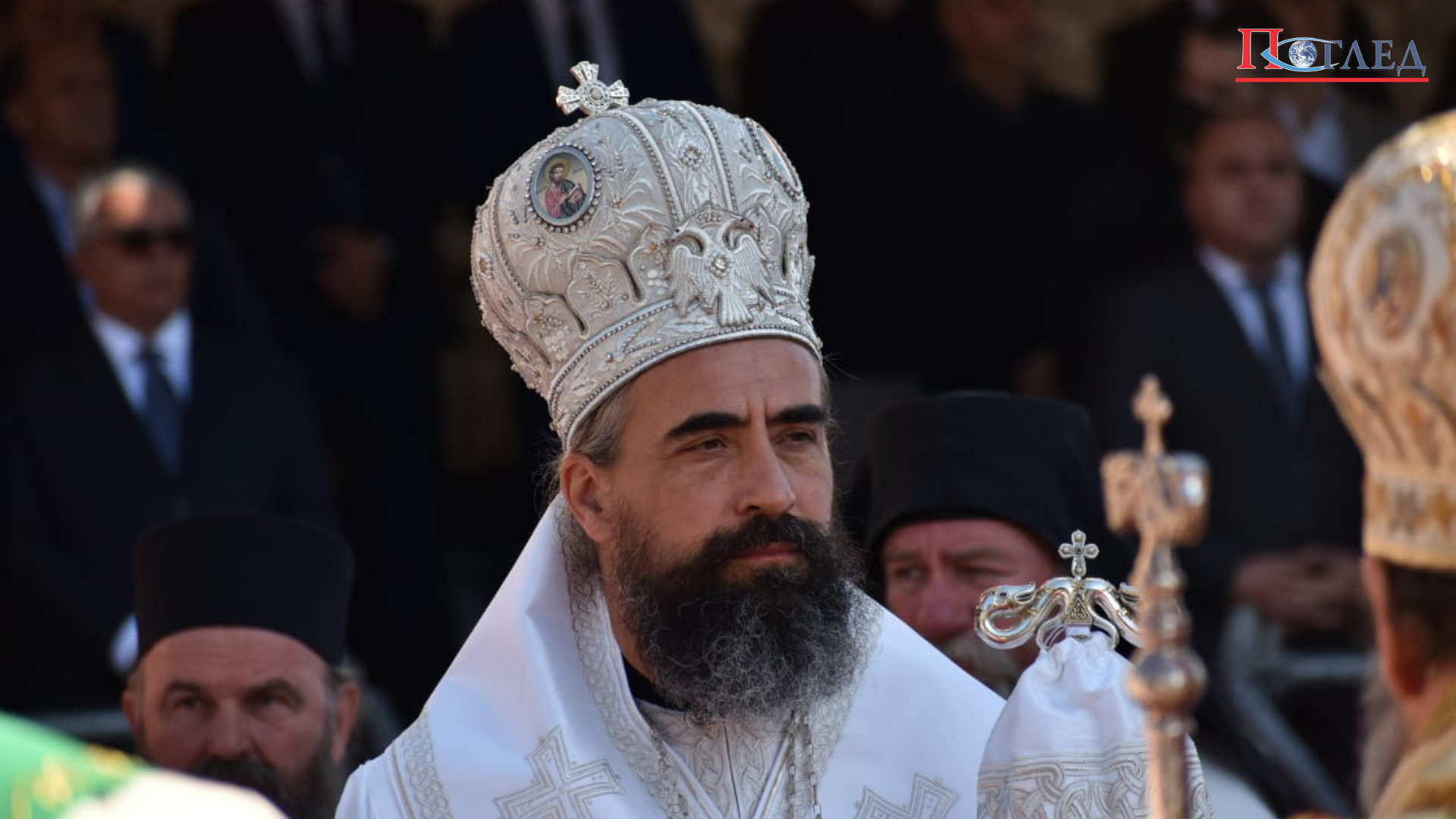 Велики број представника Владе и лидера политичког јавног живота на устоличењу у Беранама