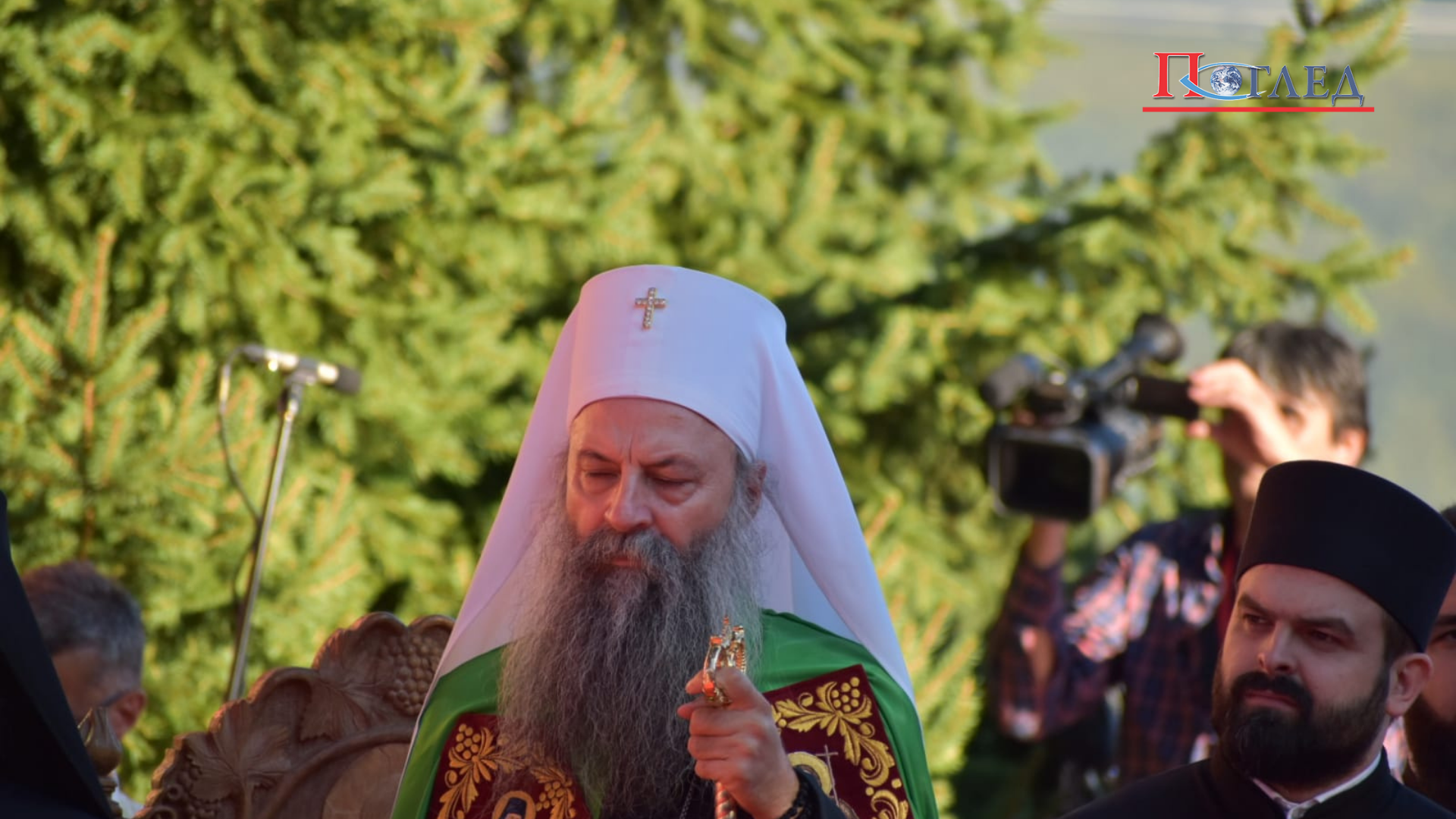 Патријарх Порфирије обишао завршне радове у Храму Светог Саве