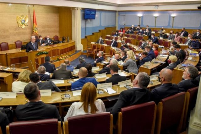 Данас наставак сједнице Скупштине Црне Горе