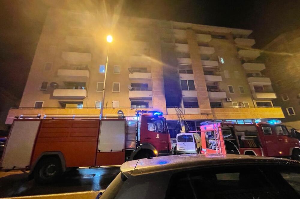 Будва: Локализован пожар у стамбеној згради