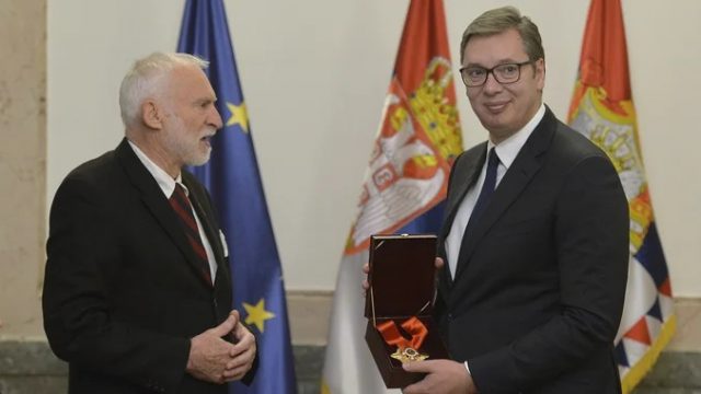 Велико признање за Вучића: Предсједнику уручен Велики крст вожда Ђорђа Стратимировића