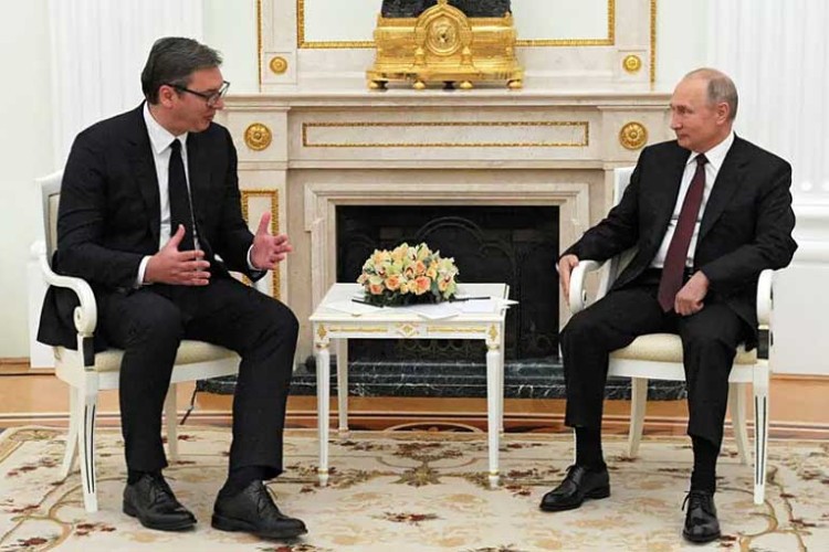 Путин обећао Србији више гаса стабилно снабдевање