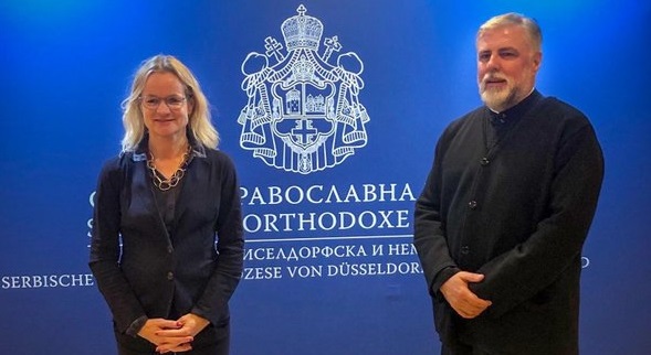 Фон Крамон се састала са владиком Григоријем