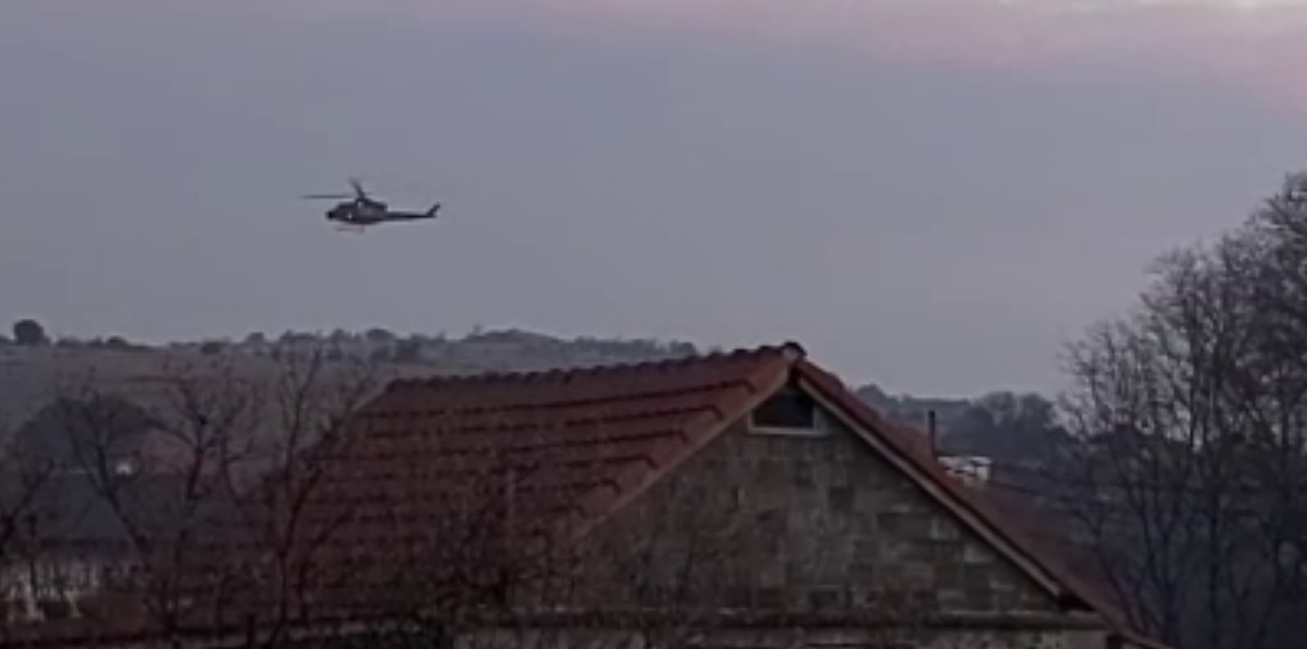 Акција полиције у Подгорици: Хеликоптером у потрагу за безбједносно интересантним лицима