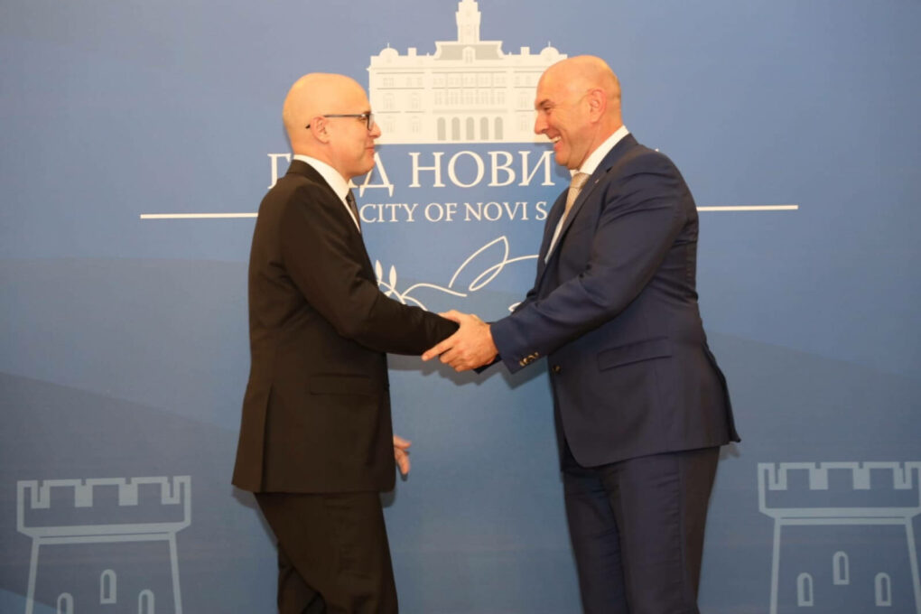 Царевић предводи делегацију у Новом Саду