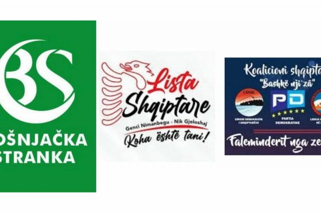 Бошњачка странка, Албанска листа и Албанска коалиција: Подржавамо приједлог о мањинској влади