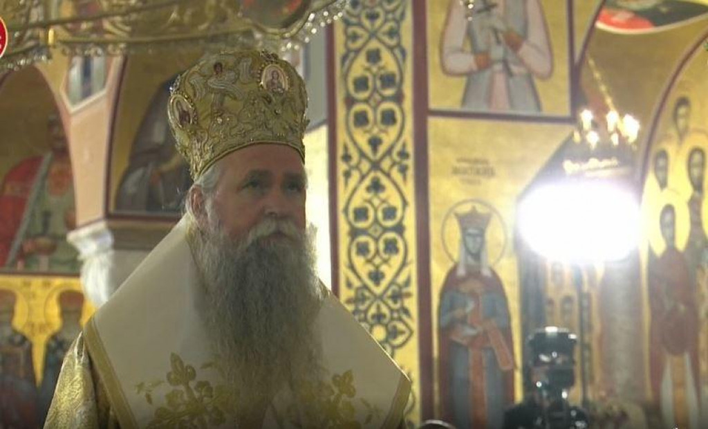 Божићна литургија у подгоричком Храму