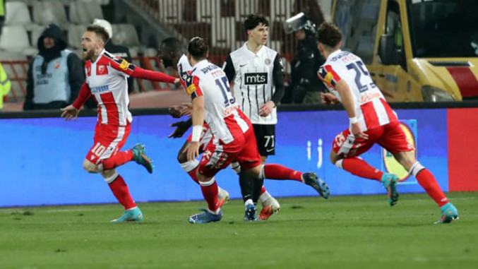 Црвена звезда – Партизан 2:0 у 166. вечитом дербију