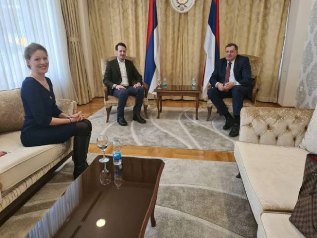 Додик се састао са принцом Филипом и принцезом Даницом