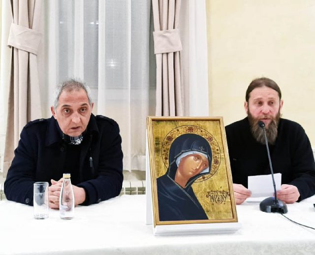Изложба икона и предавање у Парохијском дому у Никшићу