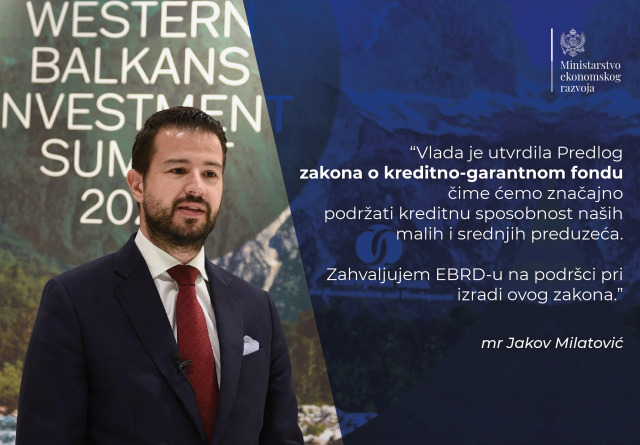 Влада утврдила Предлог закона: Кредитно-гарантни фонд за отпорнију економију и преко 10 хиљада нових радних мјеста