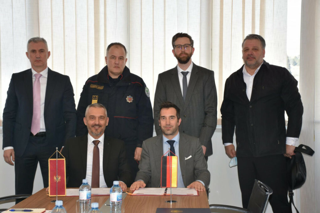 Њемачка донирала црногорској полицији опрему вриједну 275.679 еура