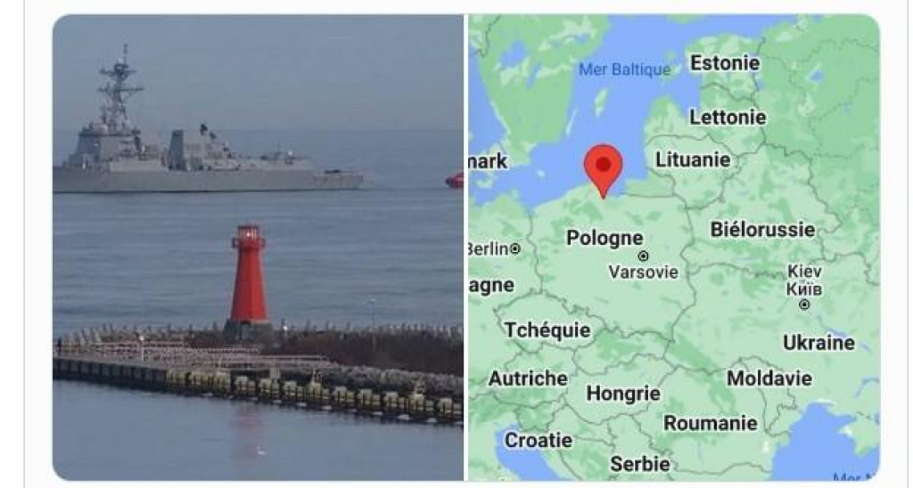 Амерички разарач упловио у Гдањск