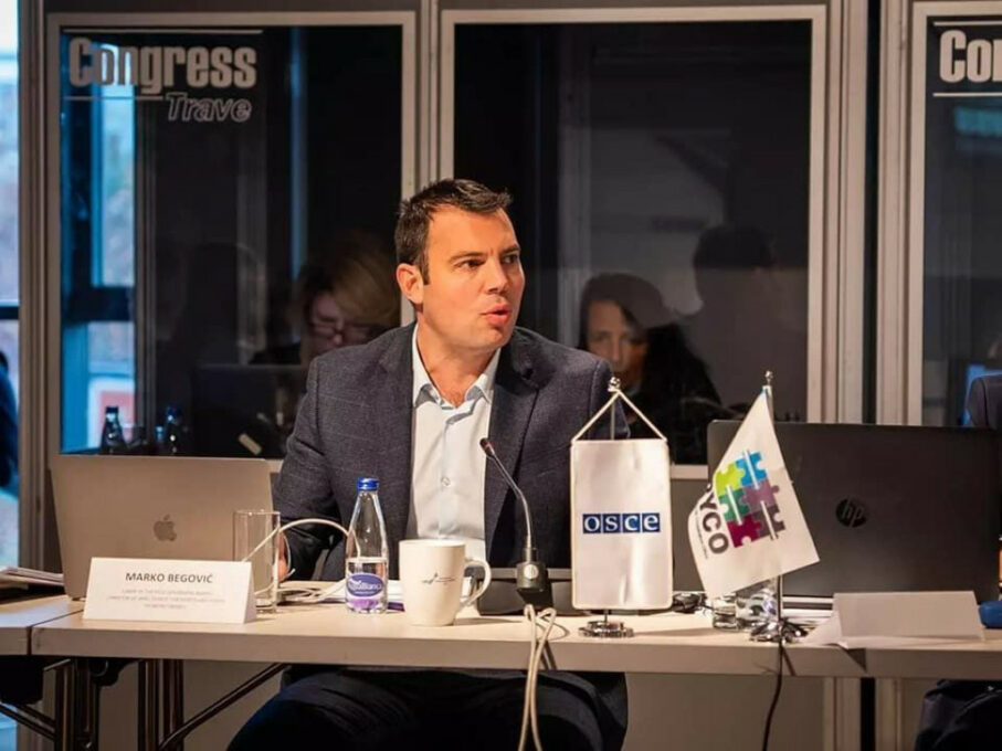 Марко Беговић поднио оставку на функцију в.д. директора Управе за спорт