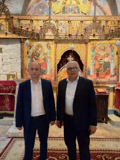 Челници Демократског фронта Андрија Мандић и Милан Кнежевић добитници су Златне плакете Метохије