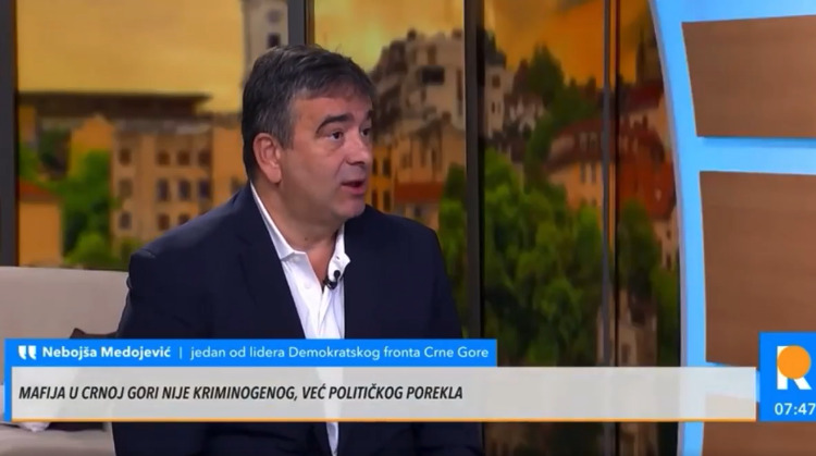 Медојевић: Са криминалом се не бори пецањем ситних риба, потребно је ухапсити све вође и кључне чланове