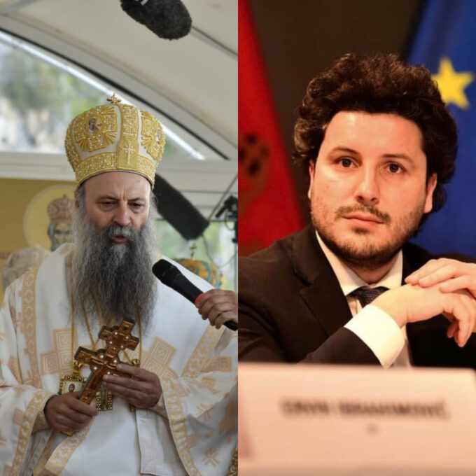Абазовић са Патријархом Порфиријем данас у Острогу