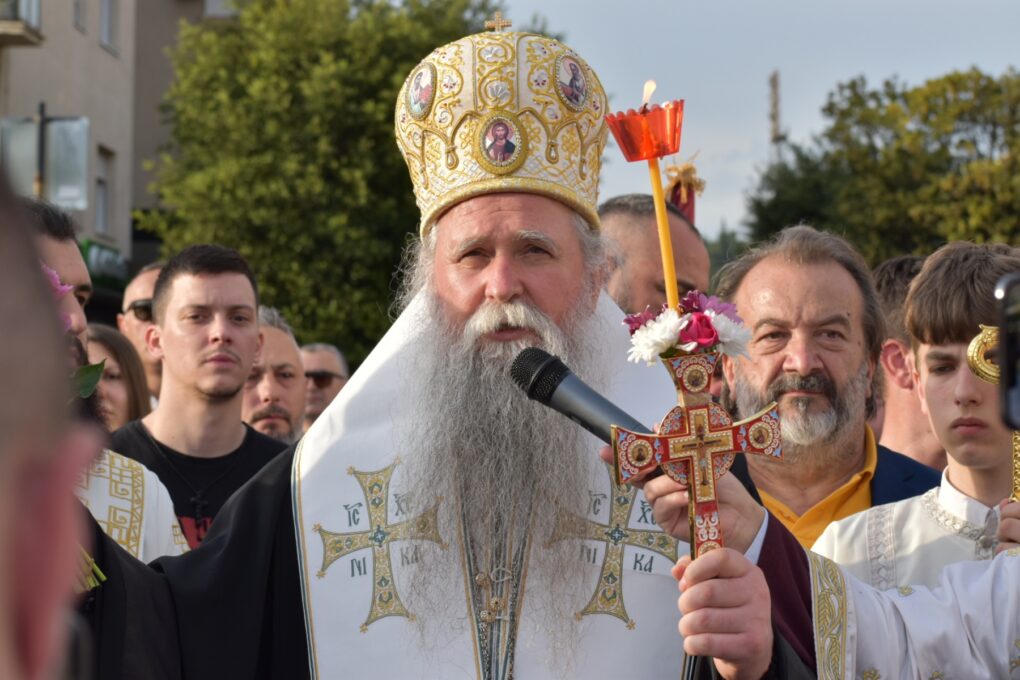 (ФОТО)Митрополит Јоаникије након Марковданске литије: Сваком литијом идемо ка Христу и свједочимо Његово Царство!