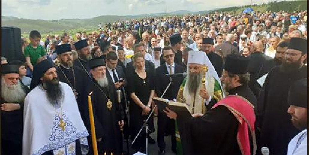 Патријарх Порфирије у Пљевљима: Позвани смо да чувамо светосавске корјене