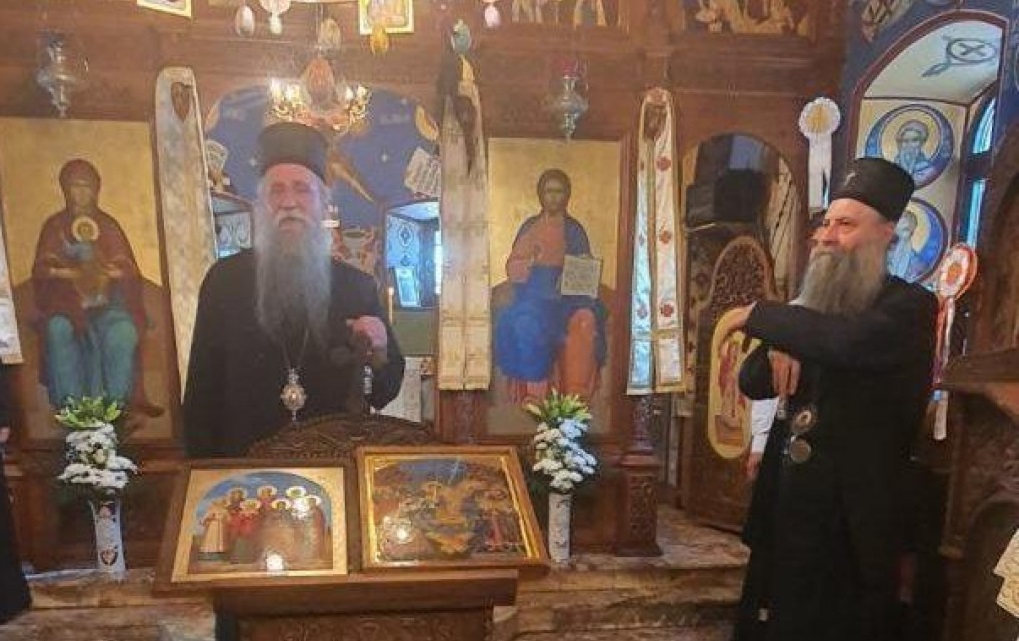 Патријарх Порфирије стигао у манастир Острог