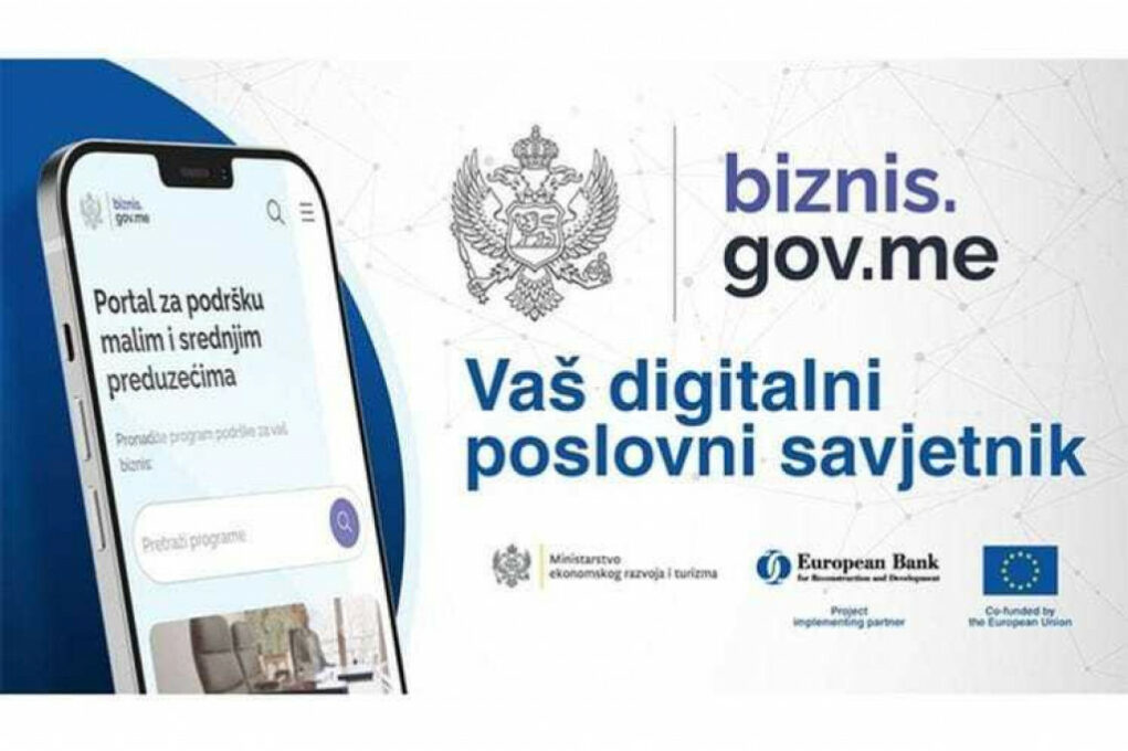 Данас креће са радом портал biznis.gov.me