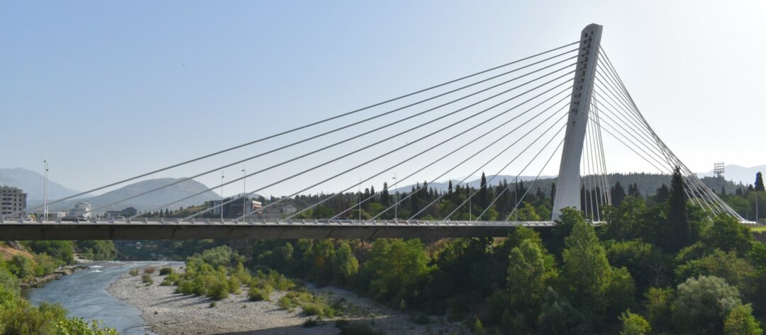 PODGORICA: Danas zatvoren saobraćaj na mostu Milenijum