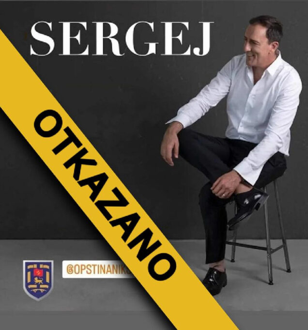 Општина Никшић средства предвиђена за концерт Сергеја Ћетковића ће уплатити за лијечење суграђанина Божа Јањушевића