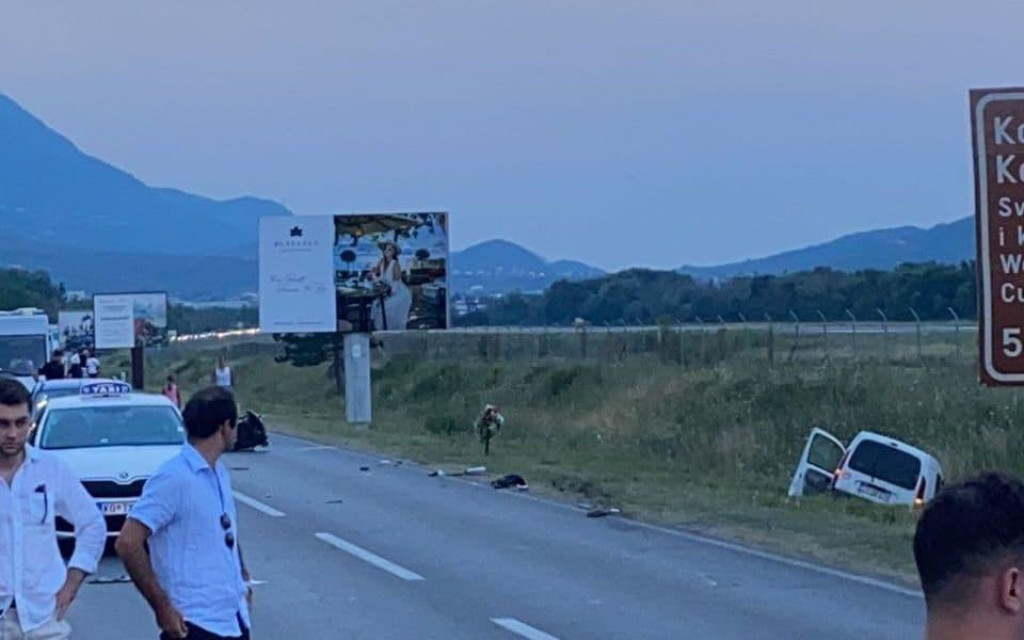 Удес на путу Тиват-Будва повријеђен мотоциклиста