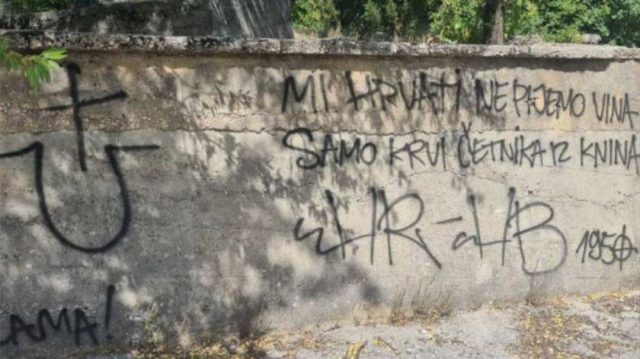 Срамно! Језиве поруке Србима на православном гробљу у Мостару