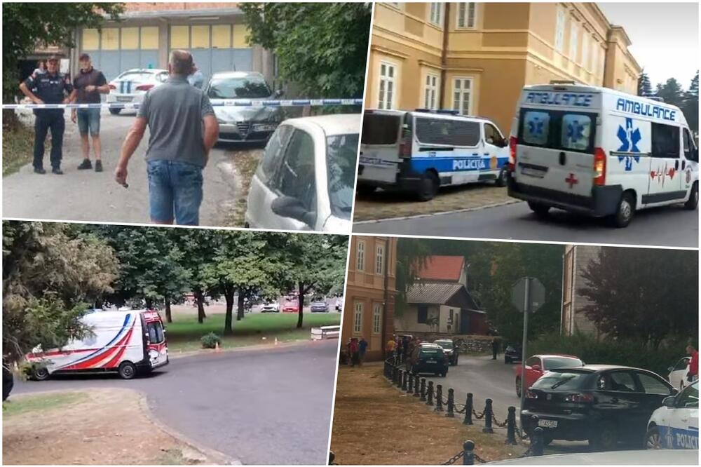 (ВИДЕО) Полицајци са дугим цијевима чувају Клинички центар у Подгорици: Љекари се боре за живот тешко рањених у масакру на Цетињу