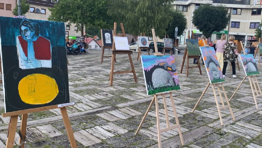У Колашину након ликовне колоније изложба 40 радова