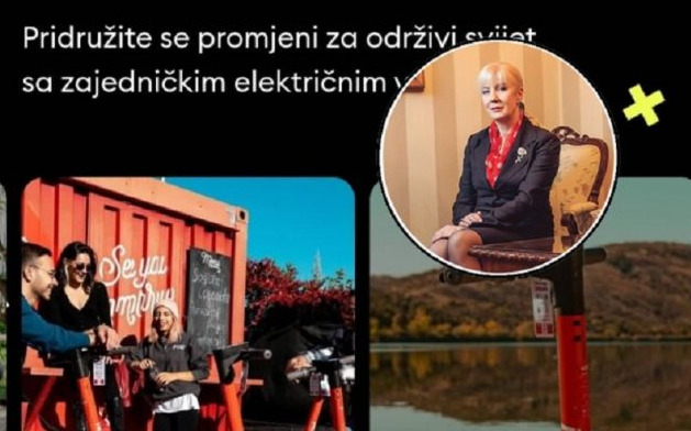 Посао са електричним тротинетима у Подгорици завршили преко Ане Ђукановић
