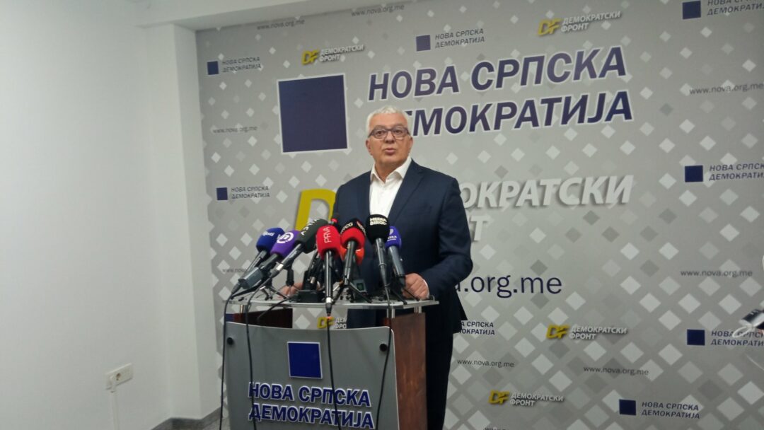 MANDIĆ: Učiniću sve što je u mojoj moći da Đukanović bude poražen