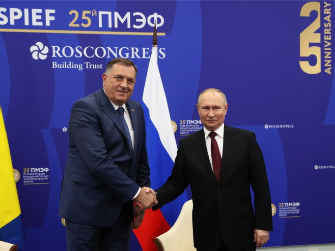 Састанак Додика и Путина 20. септембра у Москви