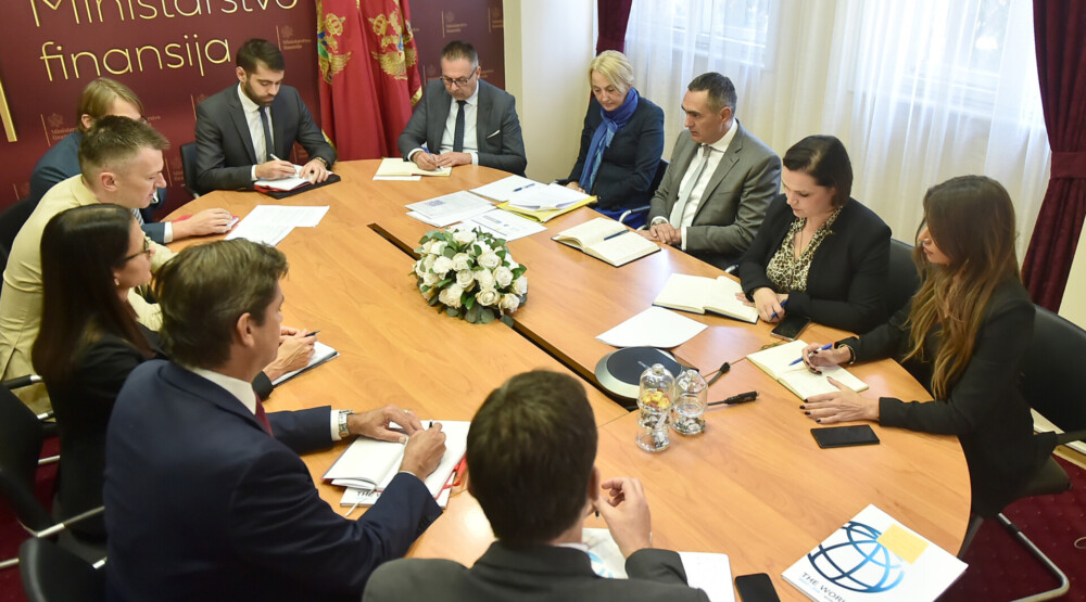 Дамјановић са представницима Свјетске банке: Неопходне мјере рационализације и приходне и расходне буџетске политике