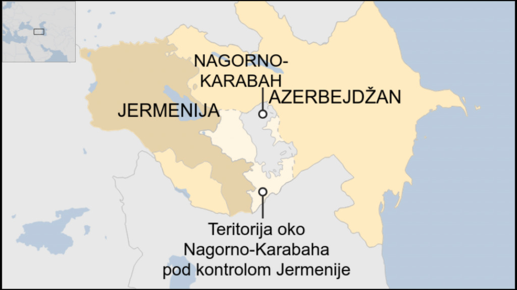 Више од 200 погинулих у сукобима Јерменије и Азербејџана