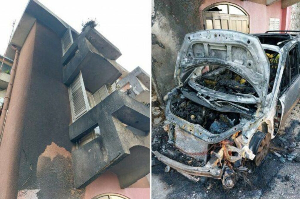 Изгорјело возило одборника из Херцег Новог