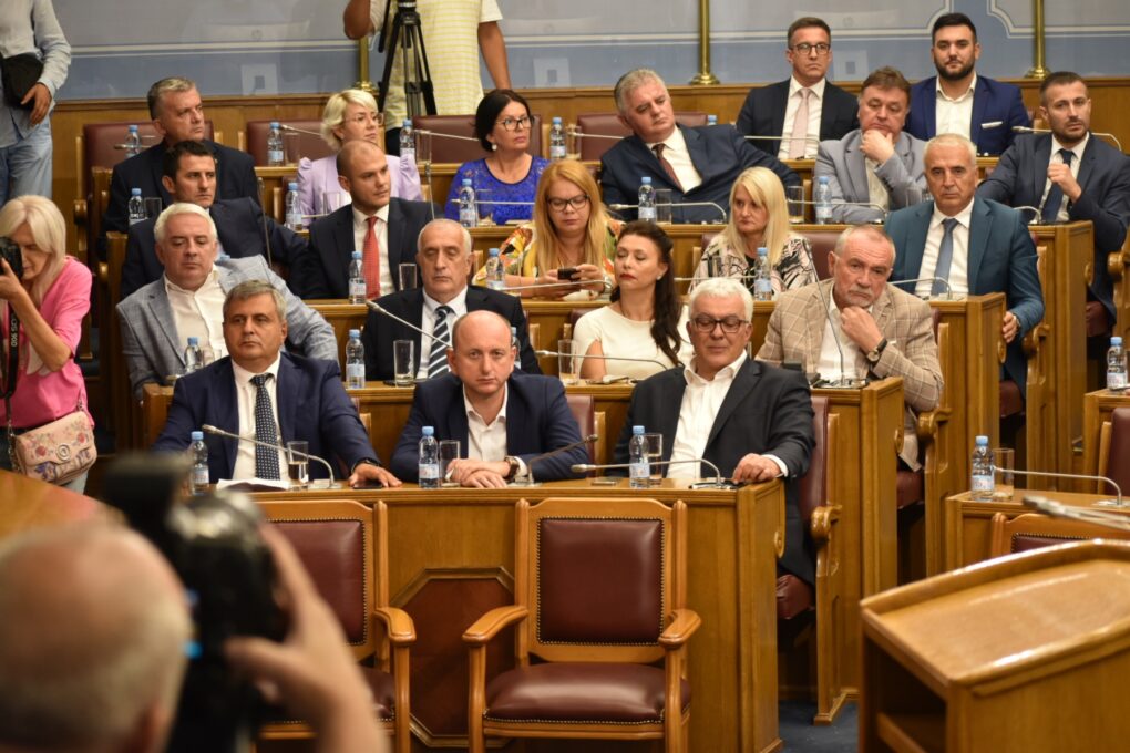 DF danas u Skupštini predstavlja izmjene zakona o predsjedniku
