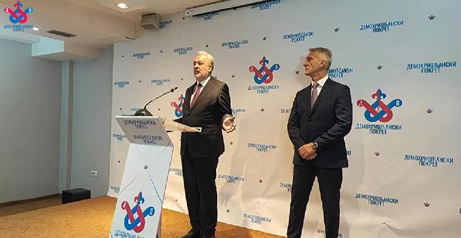 Дејан Вукшић на челу новоформираног Демохришћанског покрета