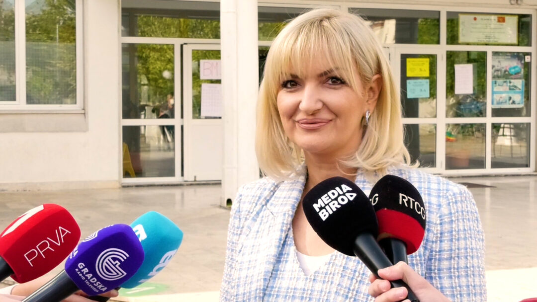 Borovinić Bojović: Znam da će građani danas donijeti odluku da Podgorica ponovo postane naš grad