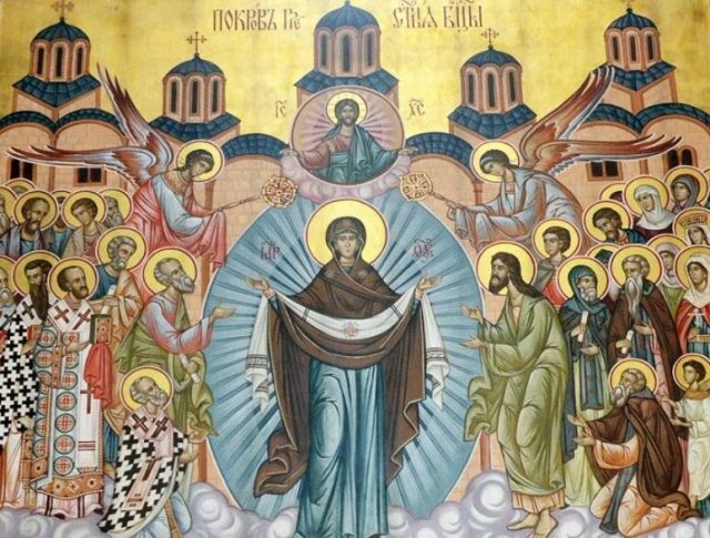 Pokrov Presvete Bogorodice- Veličamo te, Presveta Djevo, i poštujemo časni Tvoj pokrov!
